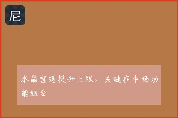 水晶宫想提升上限，关键在中场功能组合